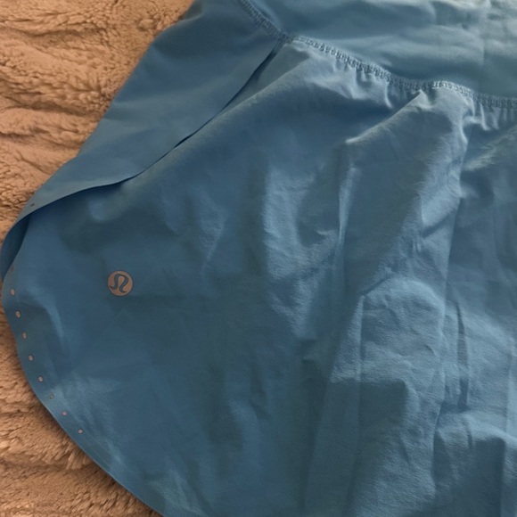 Lululemon Fast & Free Blue Athletic Shorts - Picture 5 of 6